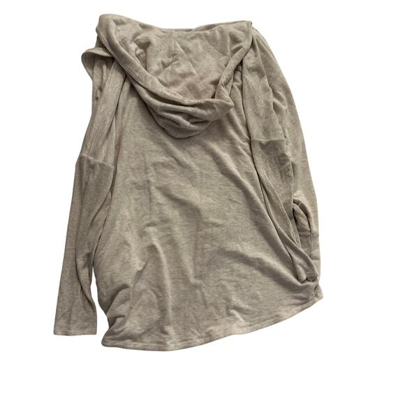 Athleta Purana Wrap Long Sleeve Sweater Top Size XL Travel Athleisure Soft - Picture 5 of 8